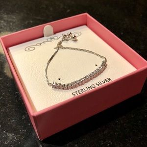 Baby Girl Sterling Silver adjustable bracelet